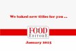 Food Editore's January