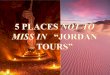 5 places not to miss in Jordan