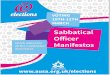 Sabbatical Officer Manifestos 2015