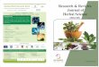 Research & reviews journal of herbal science (vol3, issue2)
