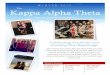Kappa Alpha Theta Winter 2015 Newsletter