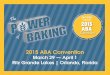 2015 ABA Convention Registration Brochure