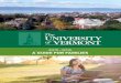 2015 University of Vermont Family Guide