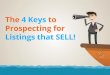 4 keys to prospecting