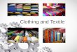 Clothing and Textile Lectures