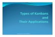 Types of Kanbans and Their Applications