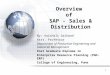 SAP Sales and Distribution - Overview