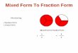 Mixed to Fraction