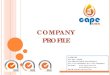 Cape Oss Supplies - Company Profile Sep 2015