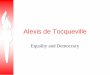 Democracy in America by Alexis de Tocqueville Outlined