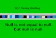 SQL Tuning Briefing