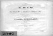 Clara Schumann - Trio - Score Másolata