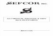 SEFCOR Quick Reference Catalog 2011