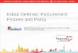 Indian Defense Procurement and Policy