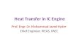 IC Engine Heat Transfer