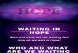 Advent - Waiting in Hope