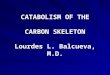 CATABOLISM OF THE CARBON SKELETON.ppt