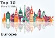 Top 10 Place to Visit in Europe 2016