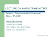 Class Notes - Am & Fm Transmitters