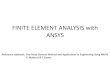 Finite Element Analysis With Ansys 1