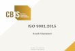 ISO 9001 & ISO 140001 2015 version