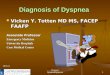 Diagnosis of Dyspnea 2011 VT