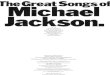 Michael Jackson the Great Songs Of