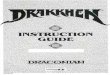 Drakkhen Instruction Guide