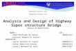 bridge design using SAP