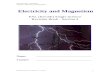 Section 4 - Electricity and Magnetism - With Notes Page