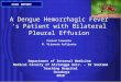 A Patient Dengue Hemorrhagic Fever With Bilateral Pleural Terbaru