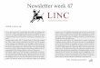 Linc Newsletter Week 47