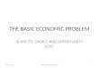 The Basic Economic Problem