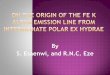 On the Origin of the Fe K Alpha Emission Line from Intermediate Polar EX Hydrae