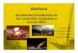 Accidentes Centrales Nucleares