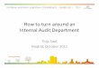 2.1 How to Turn Around an Internal Audit Department. Thijs Smit