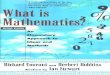 What is Mathematics? An Elementary Approach to Ideas and Methods