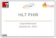 © 2012 HL7 ® International. Licensed under Creative Commons. HL7 & Health Level Seven are registered trademarks of Health Level Seven International. Reg