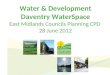 Water & Development Daventry WaterSpace East Midlands Councils Planning CPD 28 June 2012