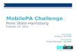 MobilePA Challenge Penn State-Harrisburg October 14, 2015 Jen Reiner Director, GO-TIME Amy Zecha Project Manager, GO-TIME