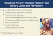 Individuals Matter: Wangari Maathari and Kenyaâ€™s Green Belt Movement Green Belt Movement: 1977-today Self-help group of women in Kenya Success of tree