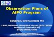 Observation Plans of AIPO Program Jianping Li and Guoxiong Wu LASG, Institute of Atmospheric Physics (IAP), Chinese Academy of Sciences (CAS) Beijing 100029,