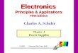 Electronics Principles & Applications Fifth Edition Chapter 4 Power Supplies ©1999 Glencoe/McGraw-Hill Charles A. Schuler