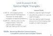 Unit 8 Lesson 9.4A Special Right Triangles CCSS G-SRT 8: Use trigonometric ratios and the Pythagorean Theorem to solve right triangles in applied problems