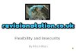 Flexibility and insecurity By Mrs Hilton Starter http://www.bbc.co.uk/l earningzone/clips/deali ng-with- customers/4853.html http://www.bbc.co.uk/l earningzone/clips/deali