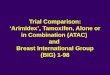 Trial Comparison: ‘Arimidex’, Tamoxifen, Alone or in Combination (ATAC) and Breast International Group (BIG) 1-98