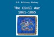 U.S. Military History The Civil War 1861-1865. Interwoven Threads of Continuity Management Leadership Politics & Society Strategy & Tactics Technology