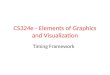 CS324e - Elements of Graphics and Visualization Timing Framework