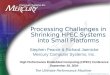 © 2004 Mercury Computer Systems, Inc. Processing Challenges in Shrinking HPEC Systems into Small Platforms Stephen Pearce & Richard Jaenicke Mercury Computer