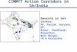 CIMMYT Action Corridors in SA/India Operate in ten states: AP, Punjab, Haryana, UP, Bihar, Jharkhand, Rajasthan, West Bengal, TN & Karnataka